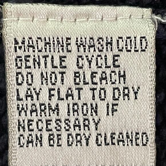 Evan-Picone Blue White Stripe Christmas Tree Sweater MEDIUM Holiday Christmas - Picture 6 of 7